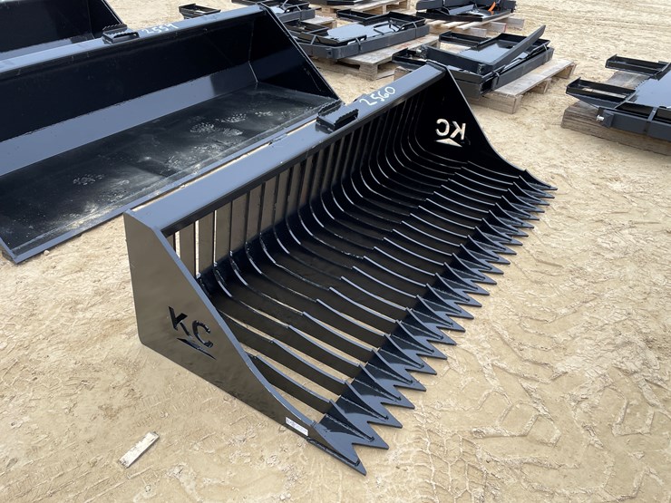 #2560-•-new-kc-72"-fine-skeleton-skid-steer-bucket-image-3