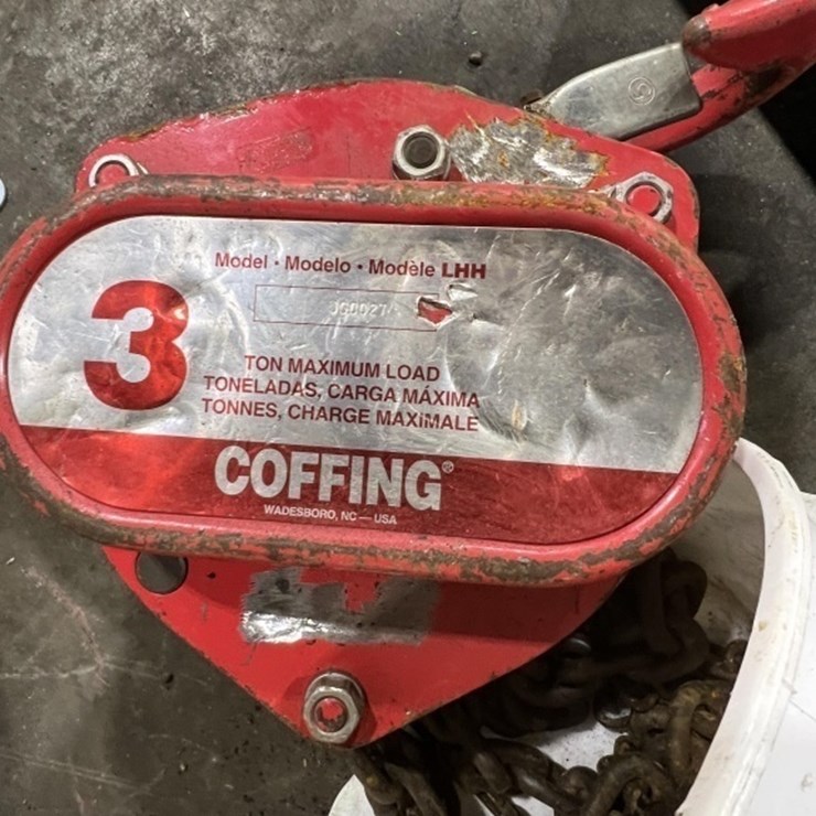 Coffing 3 Ton Chain Hoist