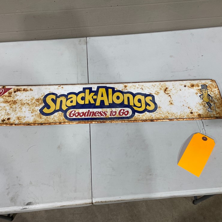 #7854 • Metal Nabisco Sign