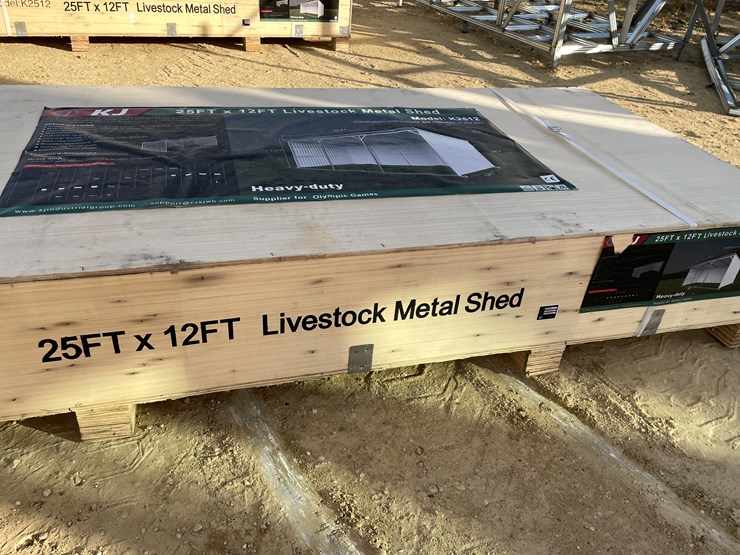 #2527-•-new-kj-25'-x-12'-livestock-metal-shed-image-9