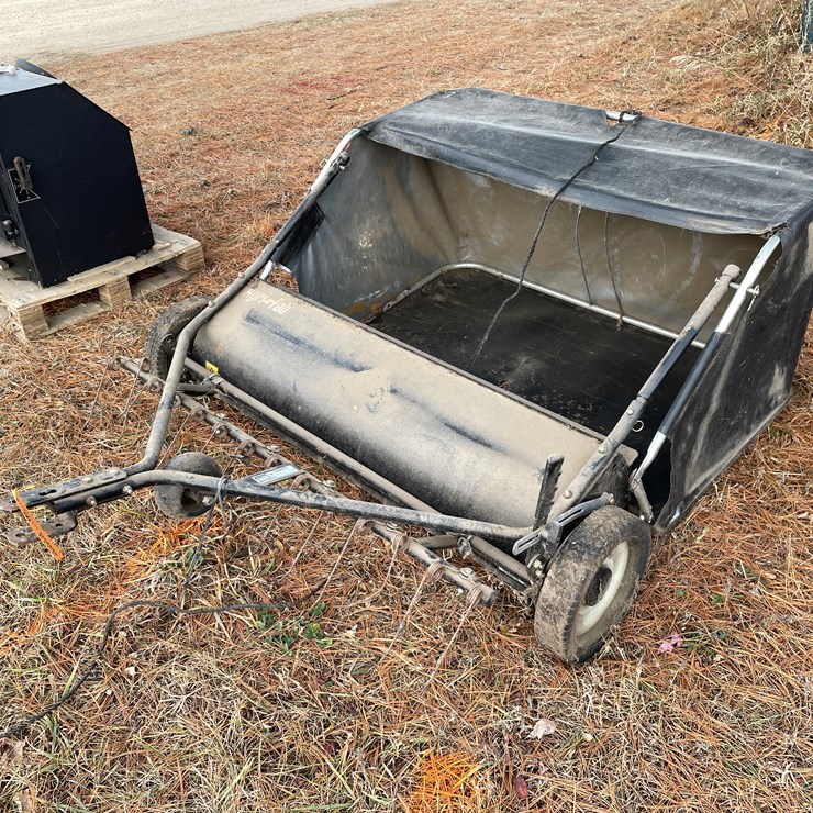 #209 • Agri Fab 42" Lawn Sweeper with Dethatcher (Boyceville, WI)