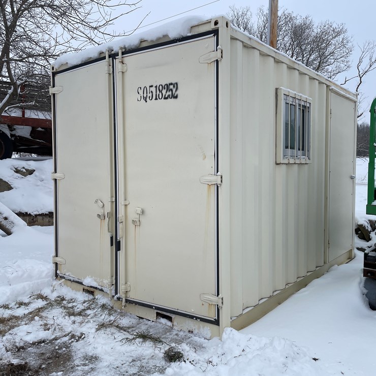 #7484 • 12' Shipping Container