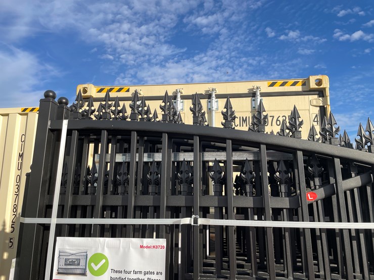 #2504-•-new-kj-metal-farm-7'-x-20'-driveway-gate-image-3