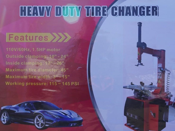 #4076-•-new-heavy-duty-tire-changer-image-1