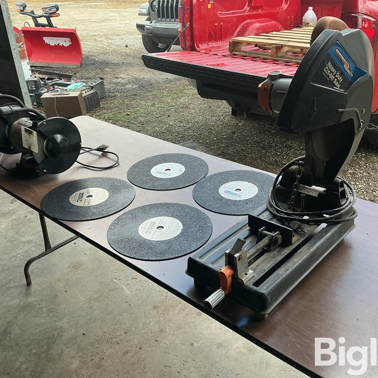 Bench Grinder & Cut-Off Saw