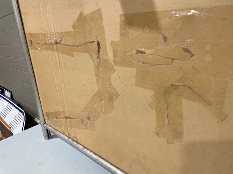 #7865-•-paper-coca-cola-sign-with-metal-frame-image-5