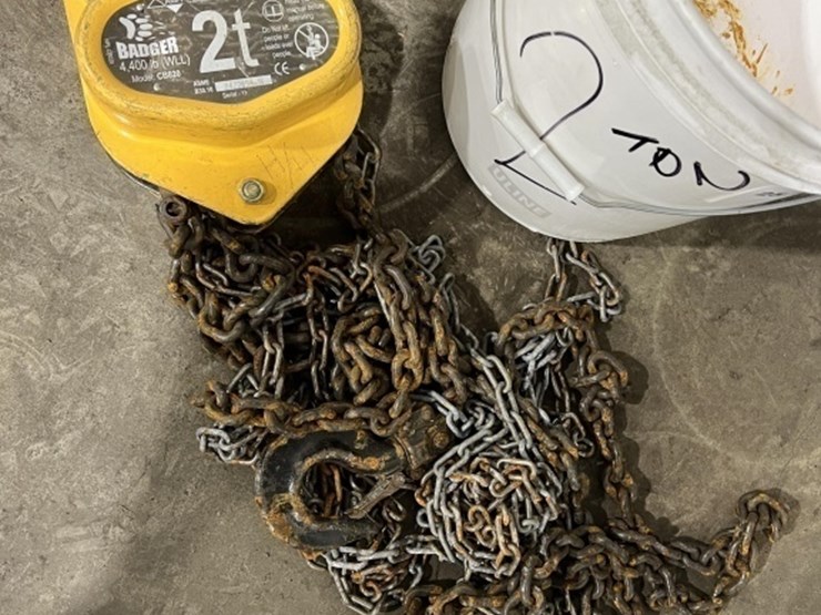 badger-cb020-2-ton-chain-hoist-image-1