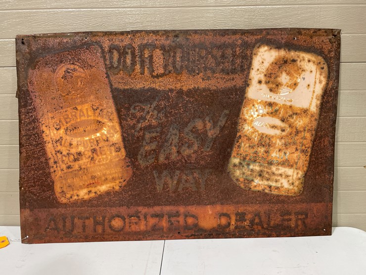 #7850-•-metal-gibraltar-ready-mix-sign-image-1