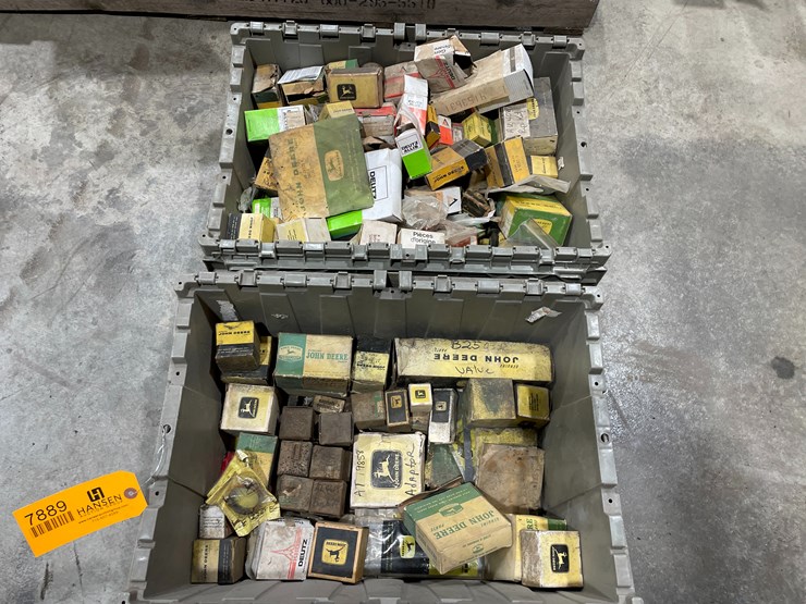 #7889-•-(2)-bins-of-various-john-deere-parts-image-1