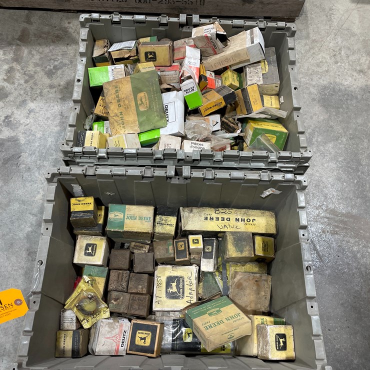 #7889 • (2) Bins of Various John Deere Parts
