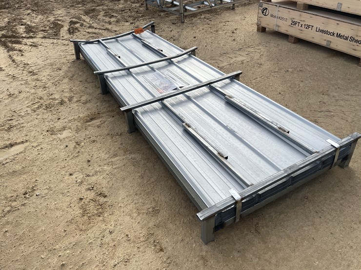 #2500-•-new-kj-bundle-of-10'-corrugated-steel-panels-image-5