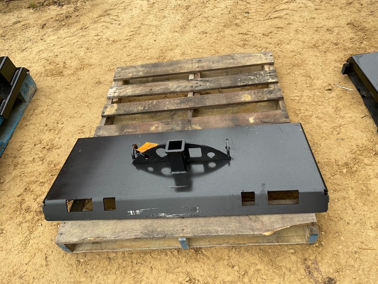 #2543-•-new-pinnacle-heavy-duty-1/2-moon-gusseted-2"-receiver-hitch-with-chain-hook-image-2