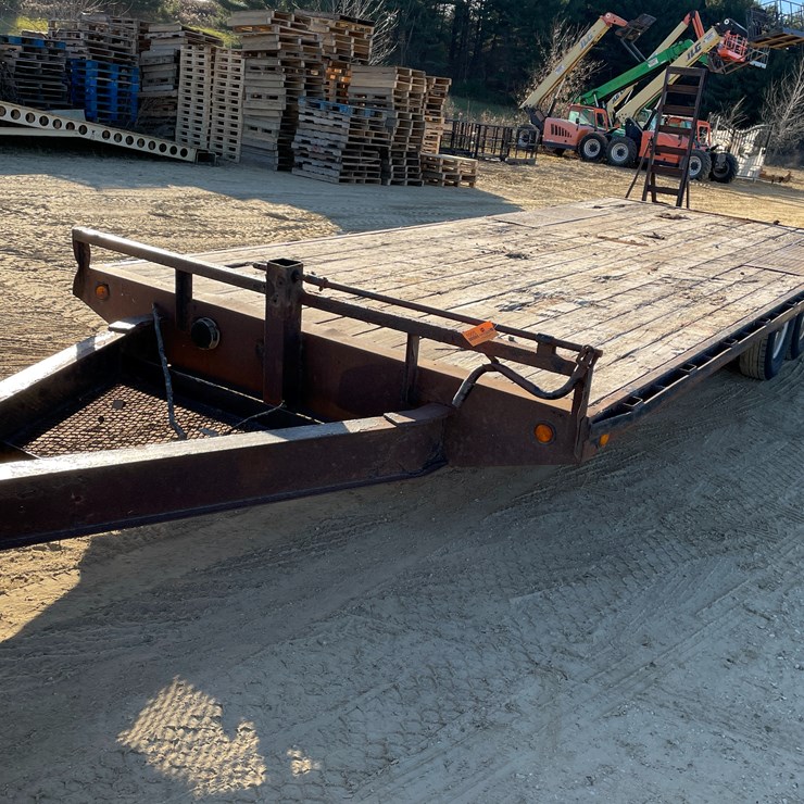 #1005 • 2008 R and W 24' Deck over Trailer (Has WI Title)