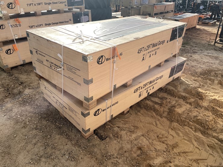 #2512-•-new-kj-45'-x-25'-double-garage-steel-barn-shed-image-3