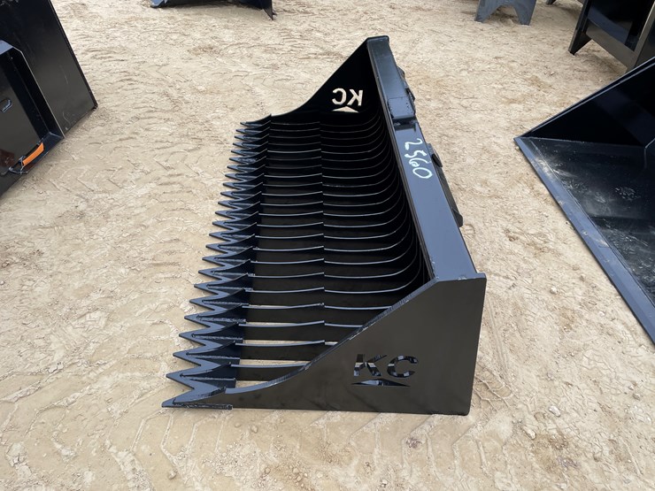 #2560-•-new-kc-72"-fine-skeleton-skid-steer-bucket-image-8
