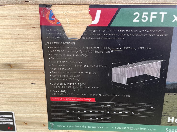 #2527-•-new-kj-25'-x-12'-livestock-metal-shed-image-8