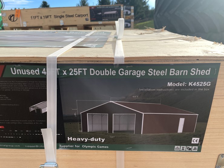 #2512-•-new-kj-45'-x-25'-double-garage-steel-barn-shed-image-8