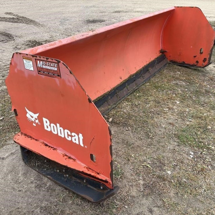 10' Bobcat Universal Attach Snow Pusher