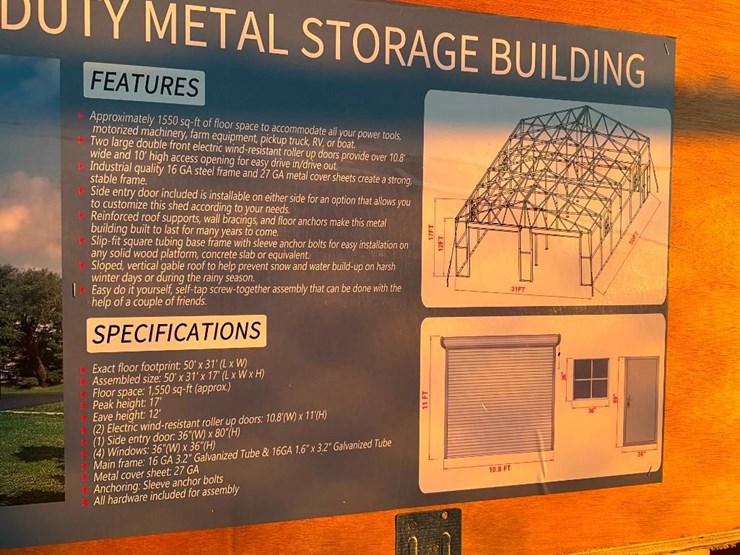 #4053-•-31'-x-50'-heavy-duty-metal-storage-building-image-2