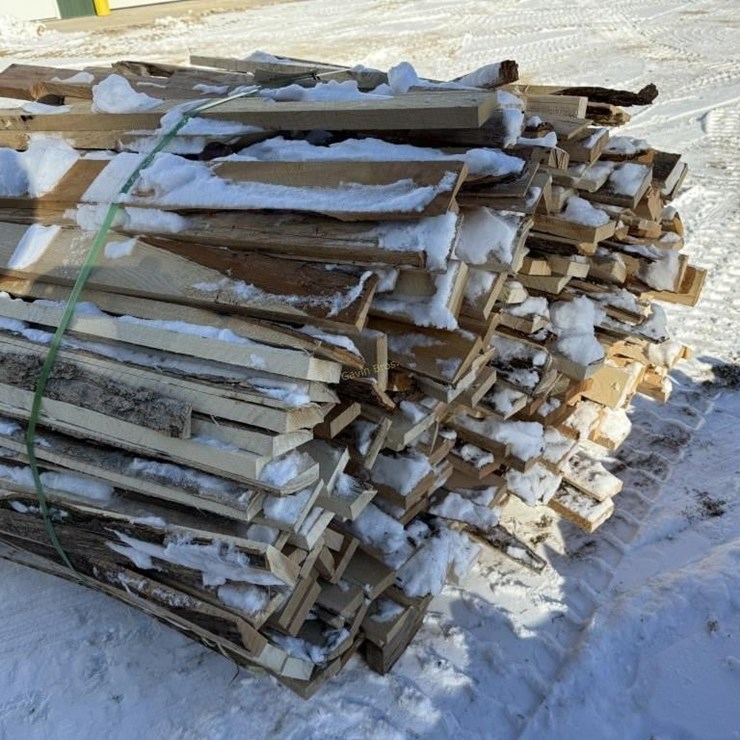 Pallet of lumber