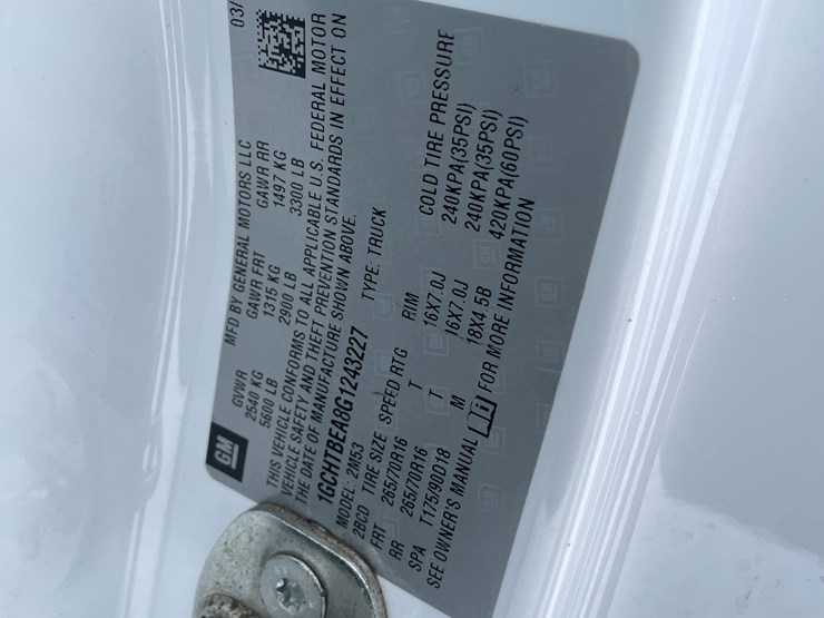 #1167-•-2016-chevrolet-colorado-pickup-truck-(has-wi-title)-image-24