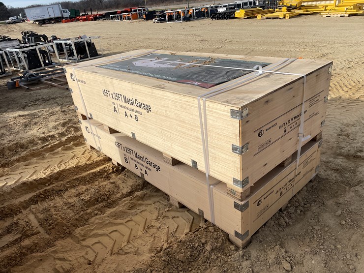 #2513-•-new-kj-45'-x-25'-double-garage-steel-barn-shed-image-4