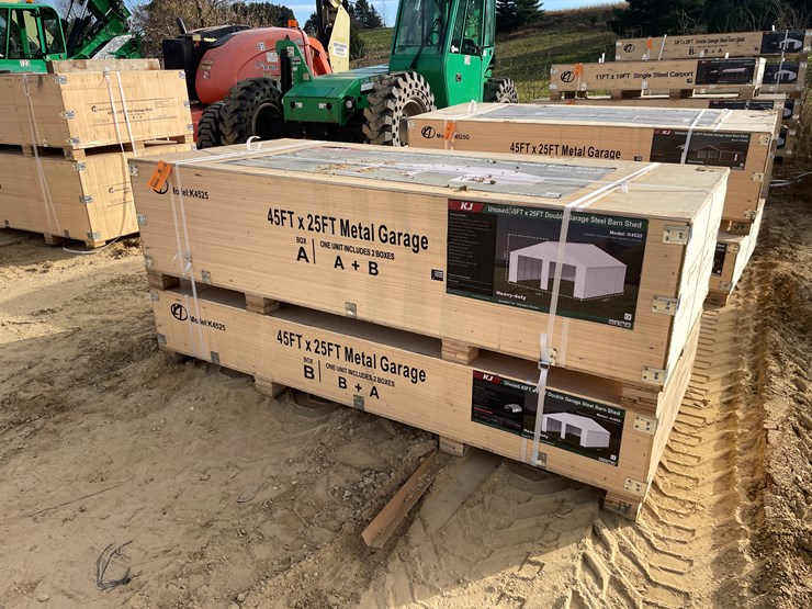 #2513-•-new-kj-45'-x-25'-double-garage-steel-barn-shed-image-1