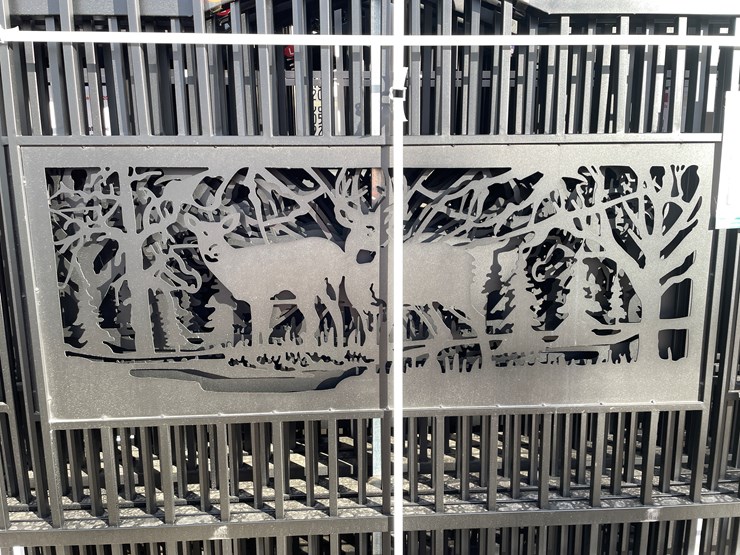 #2510-•-new-kj-metal-farm-7'-x-20'-driveway-gate-image-2