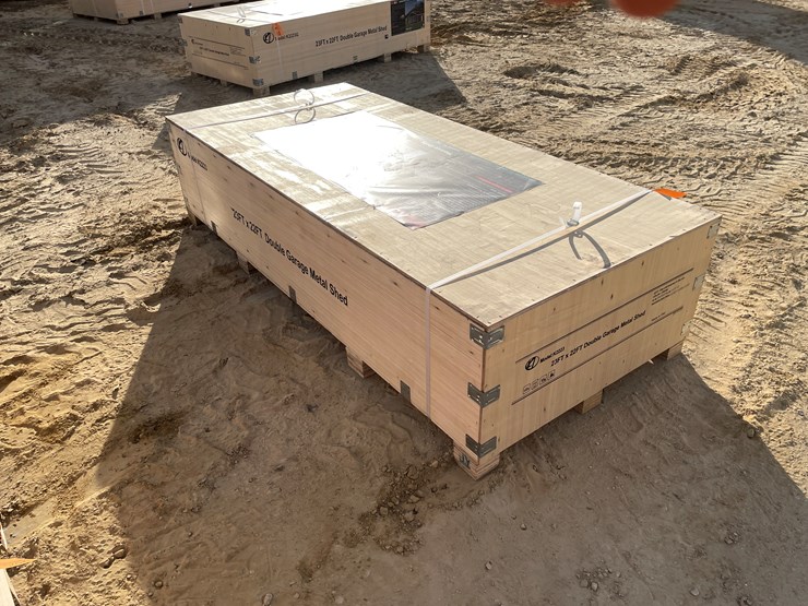 #2522-•-new-kj-23'-x-22'-double-garage-metal-shed-image-4