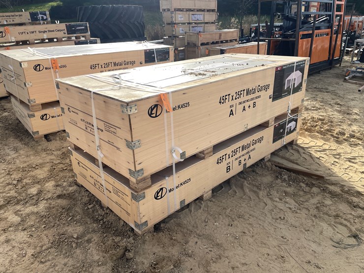 #2513-•-new-kj-45'-x-25'-double-garage-steel-barn-shed-image-3