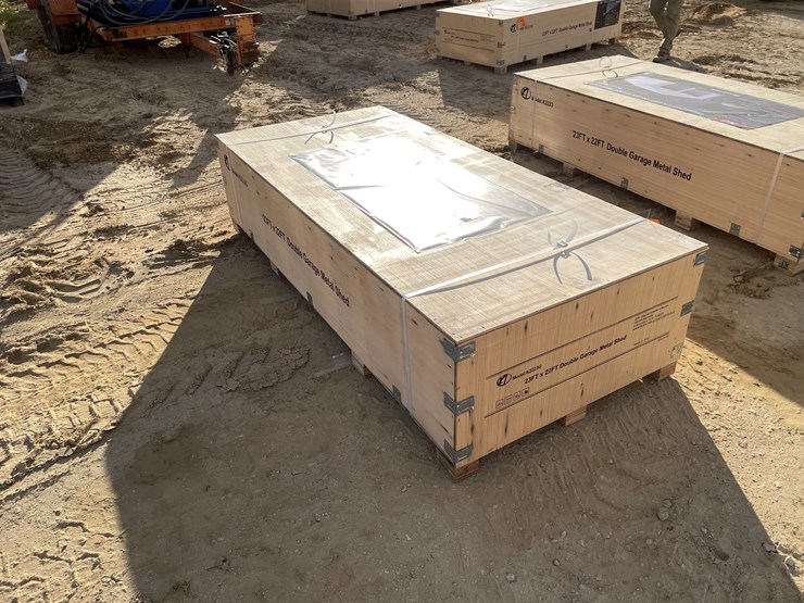 #2520-•-new-kj-23'-x-22'-double-garage-metal-shed-image-4