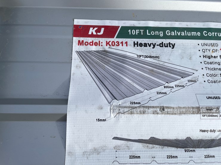 #2500-•-new-kj-bundle-of-10'-corrugated-steel-panels-image-11