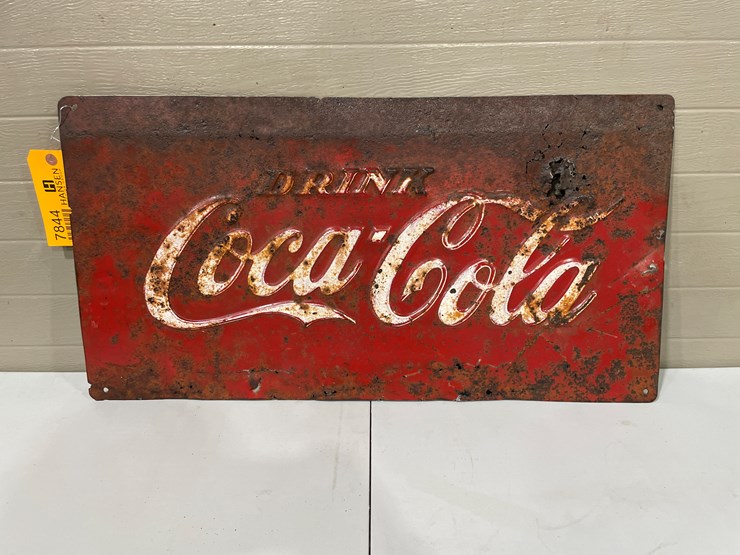 #7844-•-metal-coca-cola-sign-image-1