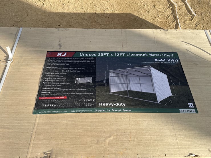 #2524-•-new-kj-20'-x-12'-livestock-metal-shed-image-4