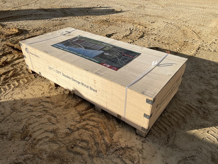 #2521-•-new-kj-23'-x-22'-double-garage-metal-shed-image-4