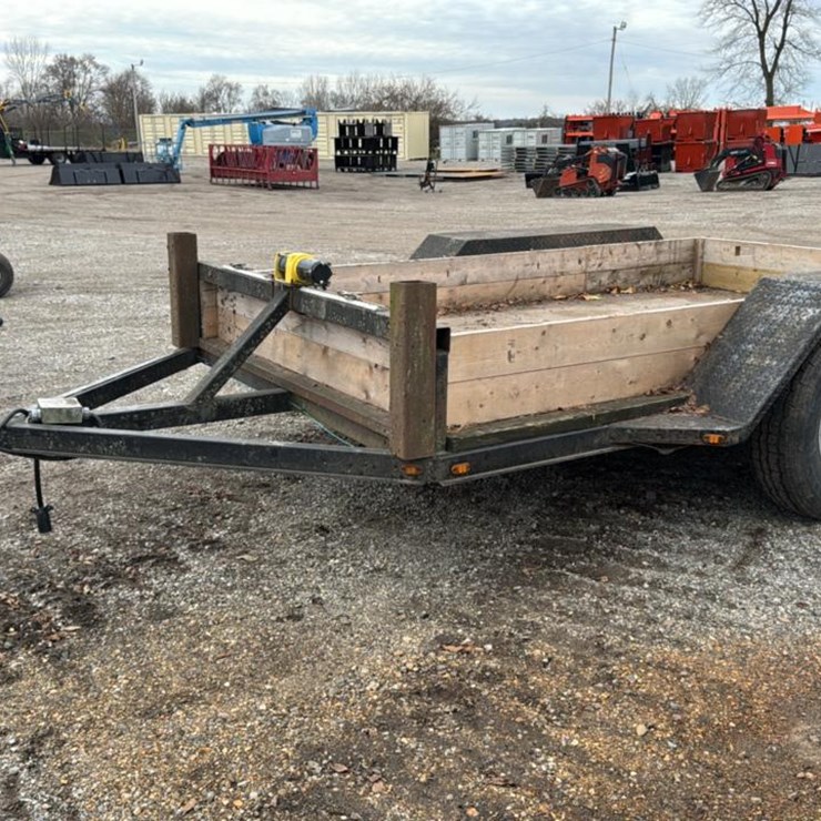 #2207 • Double Axle Tongue Trailer*
