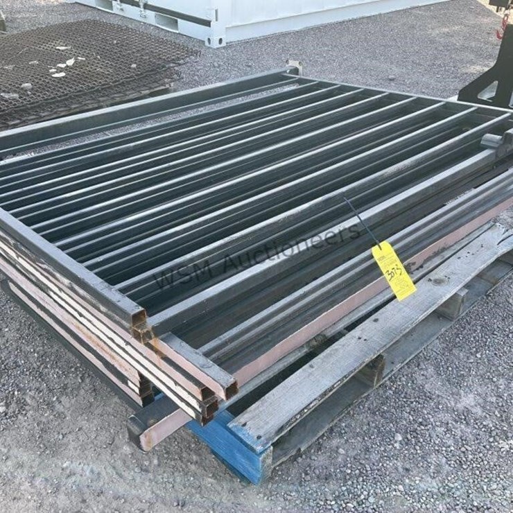 PALLET OF ASST WROUGHT IRON SECTIONS