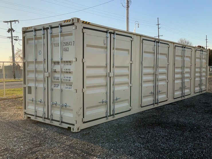 #4001-•-one-trip-40'-high-cube-multi-door-shipping-container-image-1