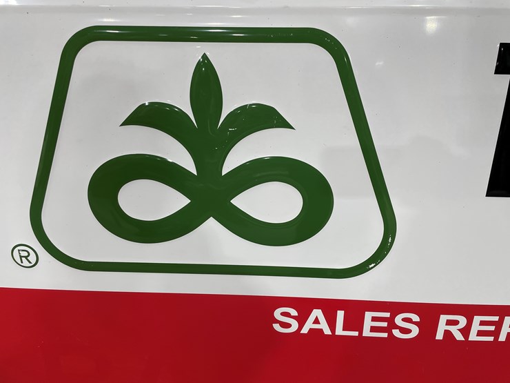 #7843-•-metal-pioneer-sign-with-wood-frame-image-3