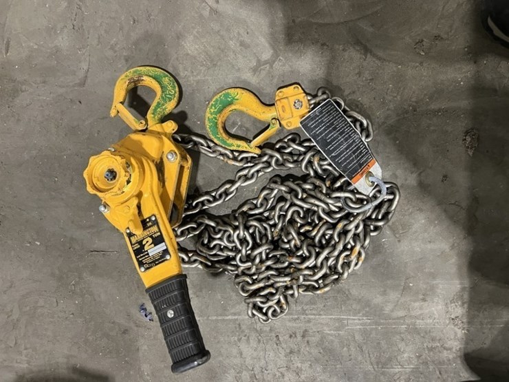 harrington-lb020-2-ton-chain-hoist-qty-2-image-1