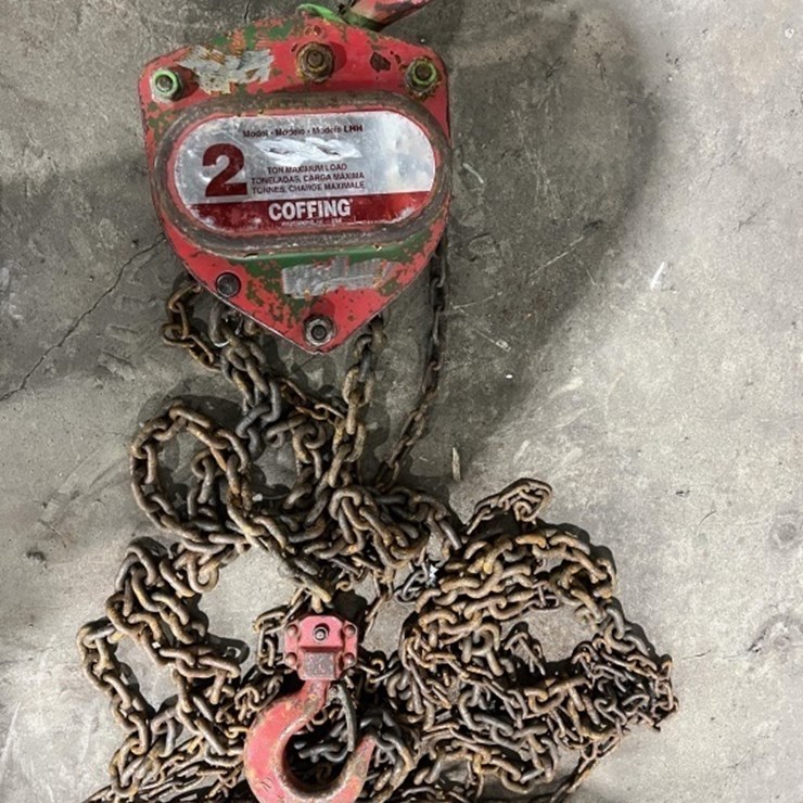 Coffing 2 Ton Chain Hoist