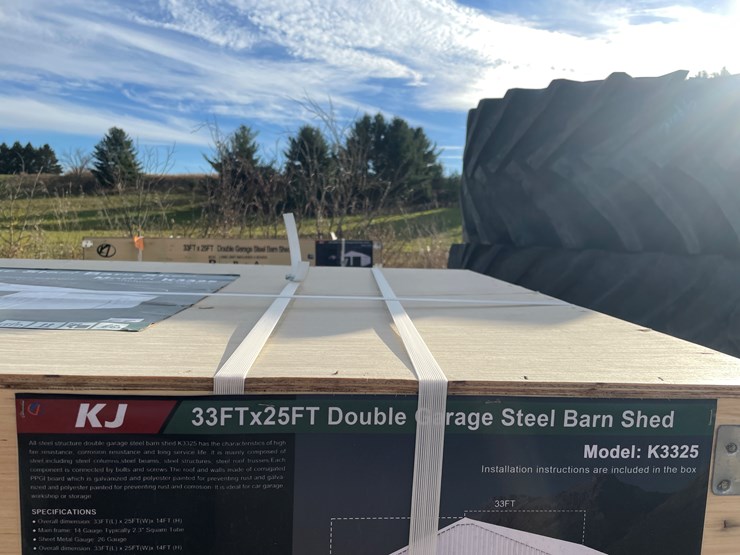 #2517-•-new-kj-33'-x-25'-double-garage-steel-barn-image-8