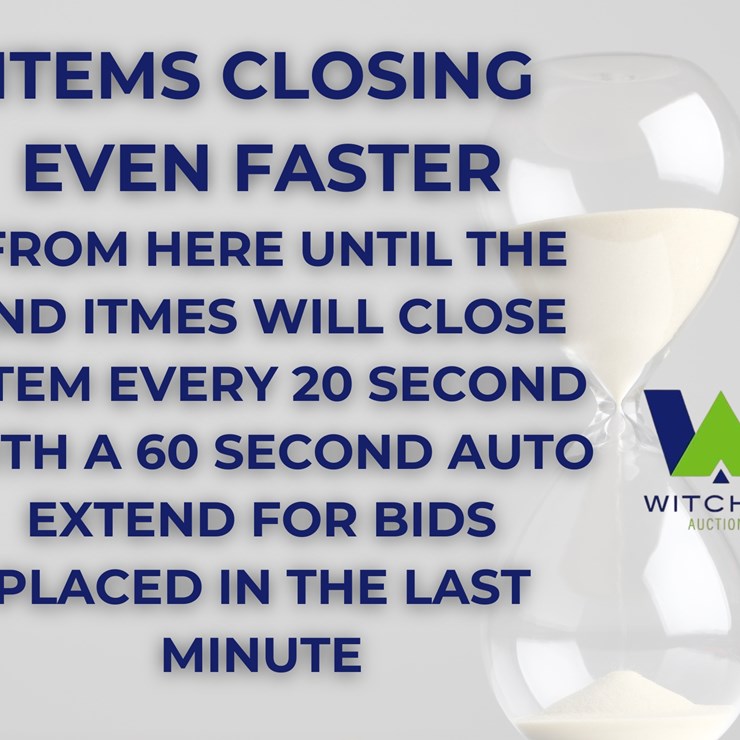 #Even Faster • Items Closing Even Faster
