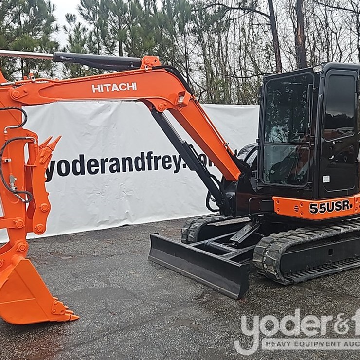 2016 HITACHI ZX55U-5A