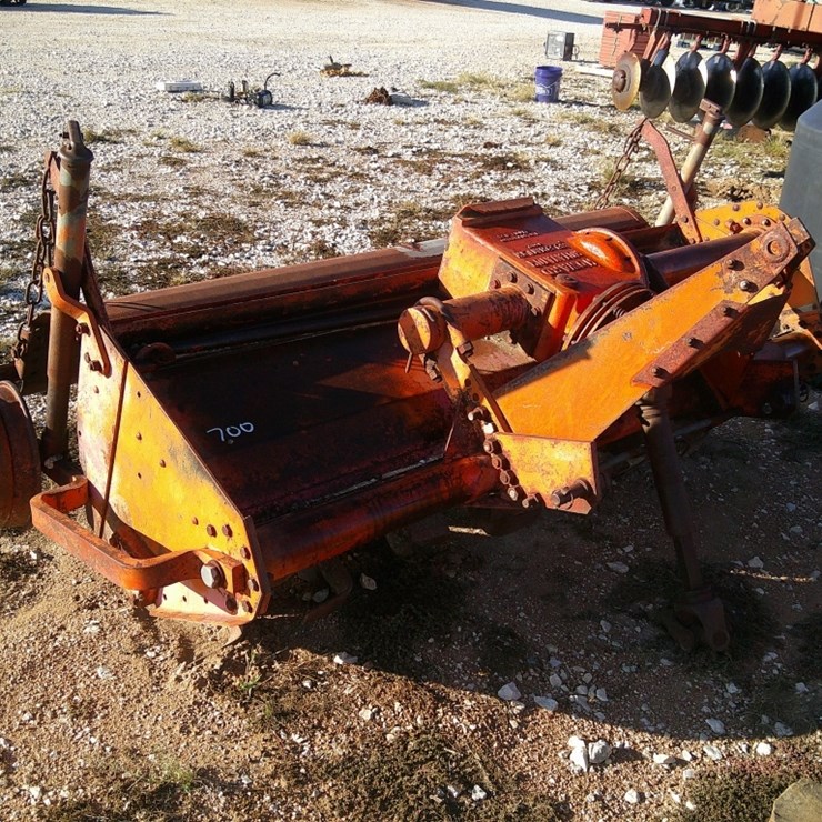 HOAWARD ROTAVATOR 3PT 6FT TILLER
