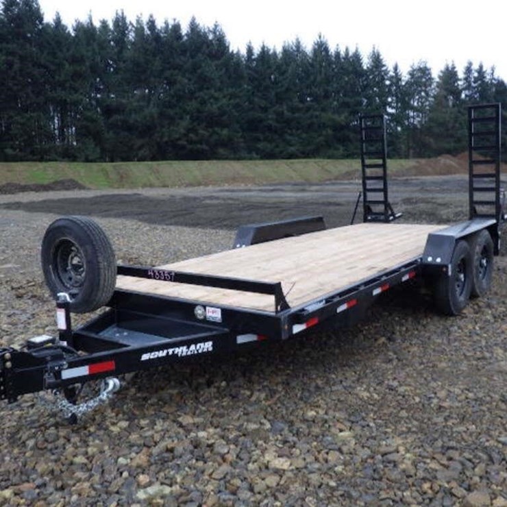 2026 Southland LBAT7-18FUR T/A Flatbed Trailer