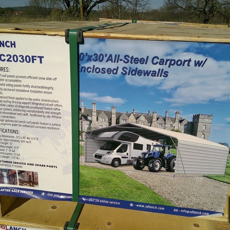 20FTx30FT CARPORT