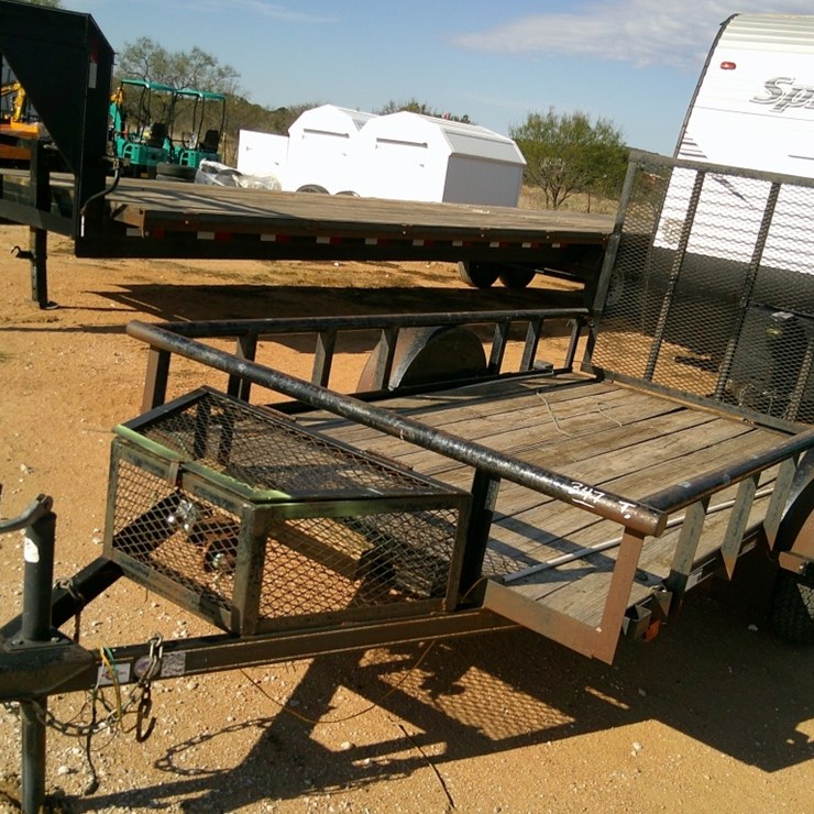 2016 T.PULL 5FTx10FT RAMP GATE TRLR- TITLE