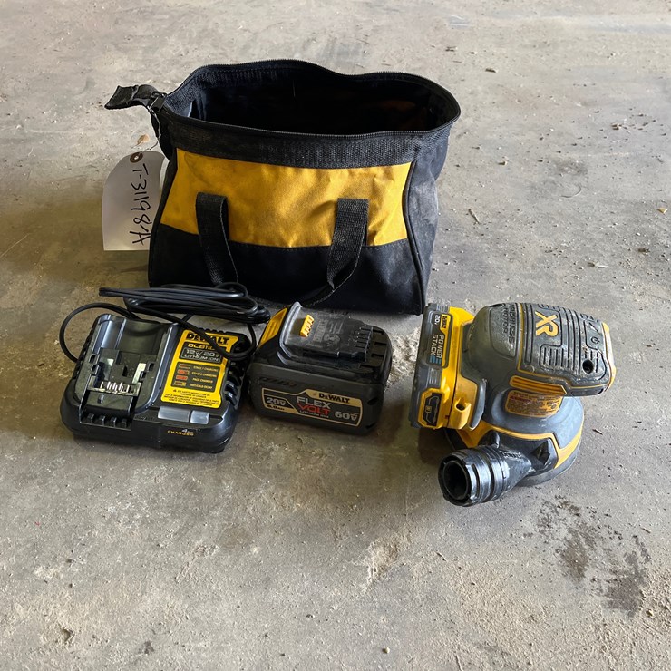 #1151 • DEWALT SANDER AND BATTERIES