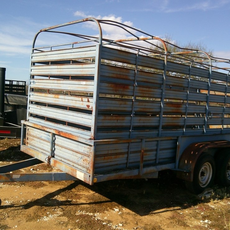 T.PULL 16FT UTILITY/STOCK TRLR- MSO/LIC REC